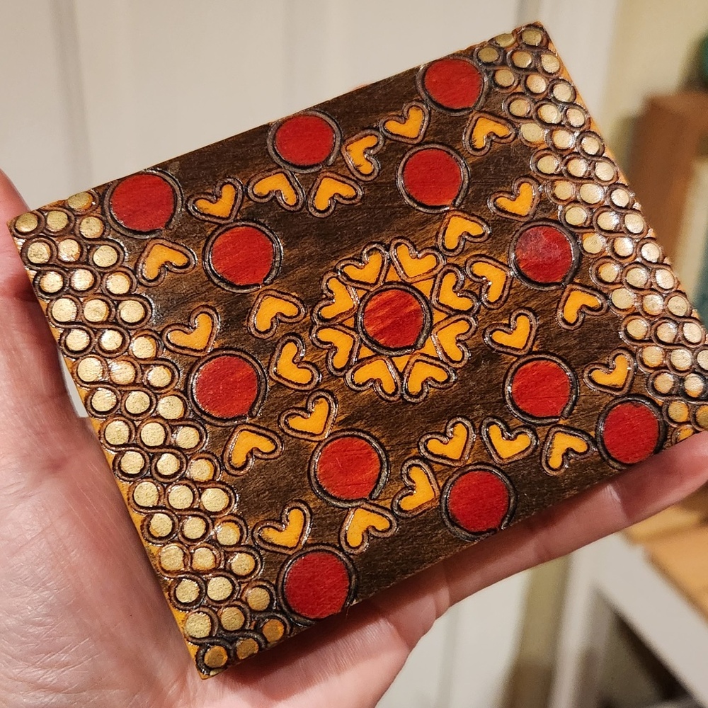 Polish Wooden Trinket Box